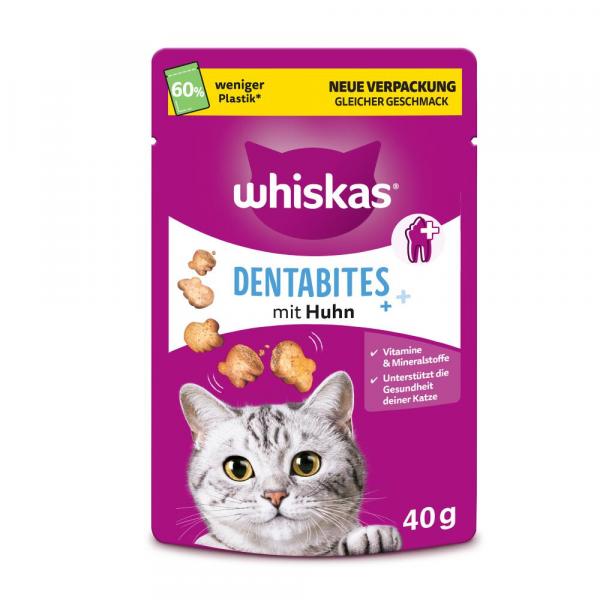 Whiskas Dentabites - Z kurczakiem, 40 g