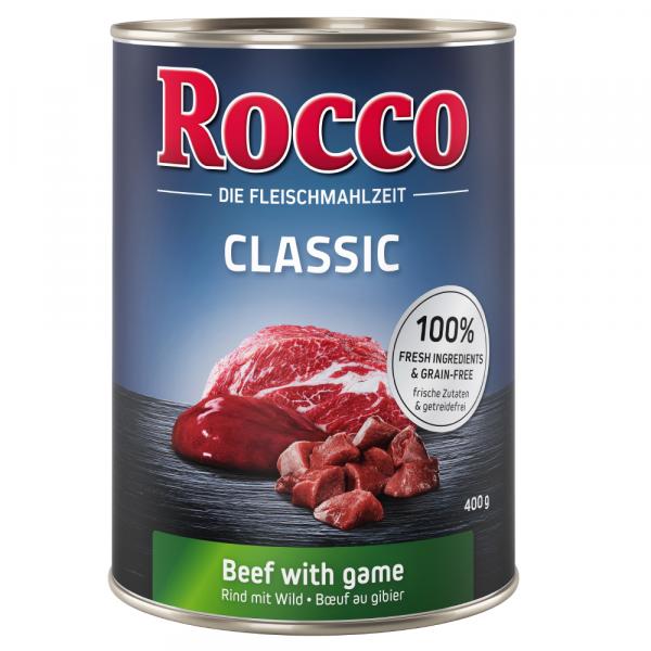 Rocco, 1 x 400 g - Classic: Wołowina z dziczyzną