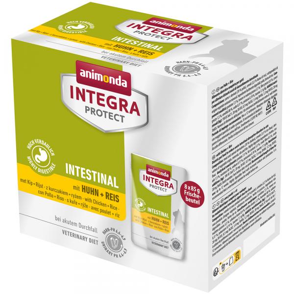 Animonda Integra Protect Adult Intestinal, 8 x 85 g - Kurczak i ryż