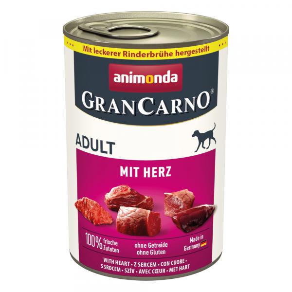 Pakiet animonda GranCarno Original, 12 x 400 g - Serca