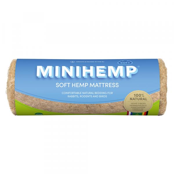 MiniHemp Soft Materac konopny - 2 sztuki 20 x 40 cm