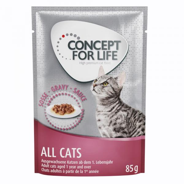 Concept for Life All Cats w sosie - 24 x 85 g