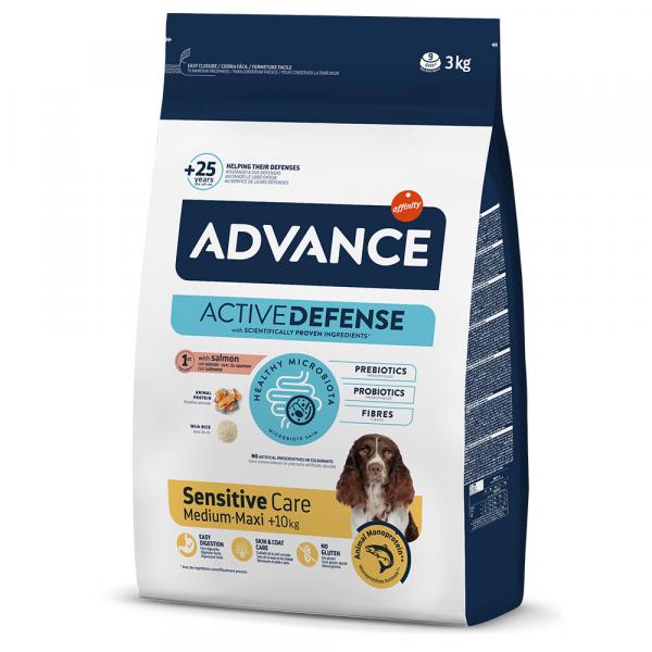Advance Sensitive Adult, łosoś i ryż - 3 kg
