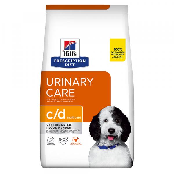 10% taniej! Hill's Prescription Diet c/d Multicare Urinary Care, kurczak, 2 x 12 kg - 2 x 12 kg