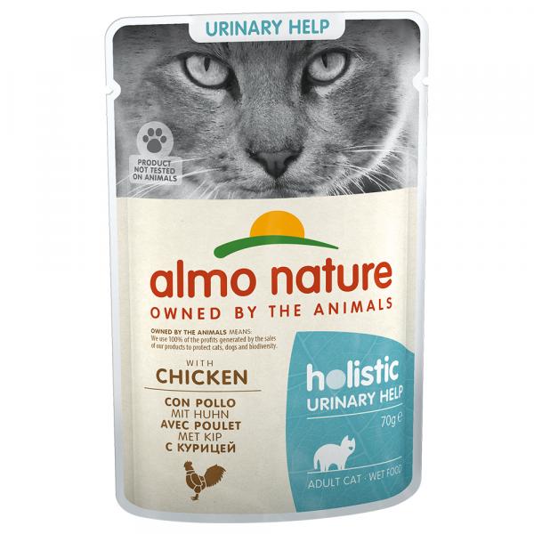 Almo Nature Holistic Urinary Help - Z kurczakiem (6 x 70 g)