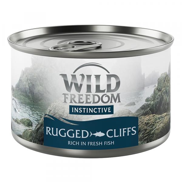 Wild Freedom Instinctive, 6 x 140 g - Rugged Cliffs - Tuńczyk