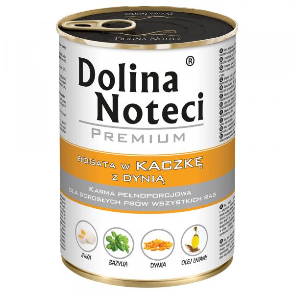 Megapakiet Dolina Noteci Premium, 48 x 400 g - Kaczka z dynią