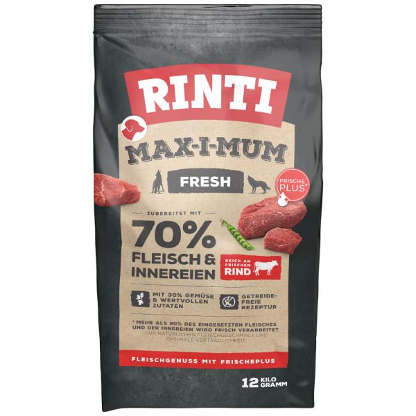 RINTI Max-i-mum, wołowina - 2 x 12 kg