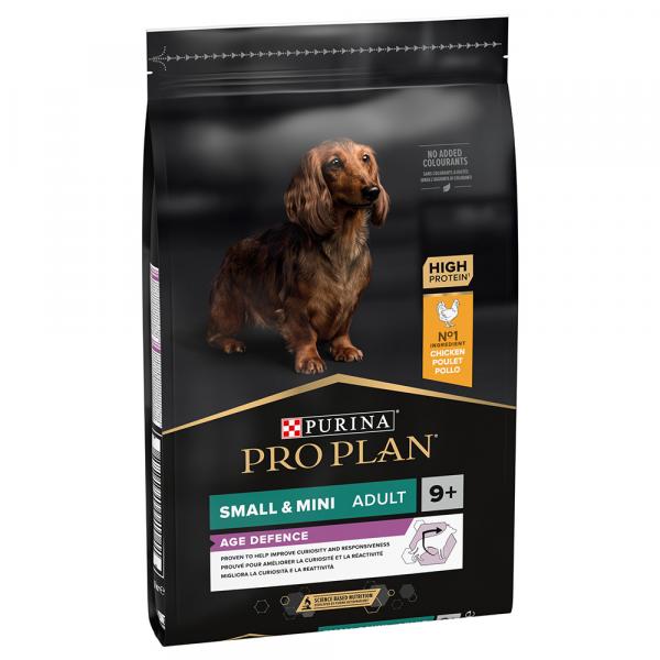 PURINA PRO PLAN Small & Mini Adult 9+ Age Defence - 2 x 7 kg