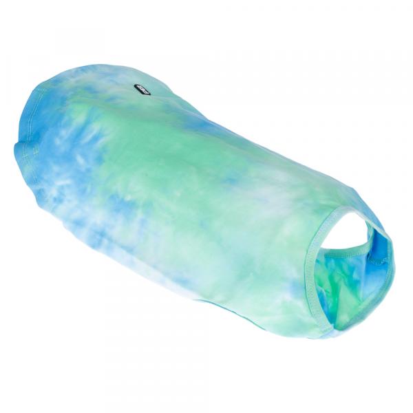 TIAKI Pet & Parent koszulka Tie-Dye w stylu partnerskim - Koszulka dla psa rozm. S: dł. grzbietu 25 cm
