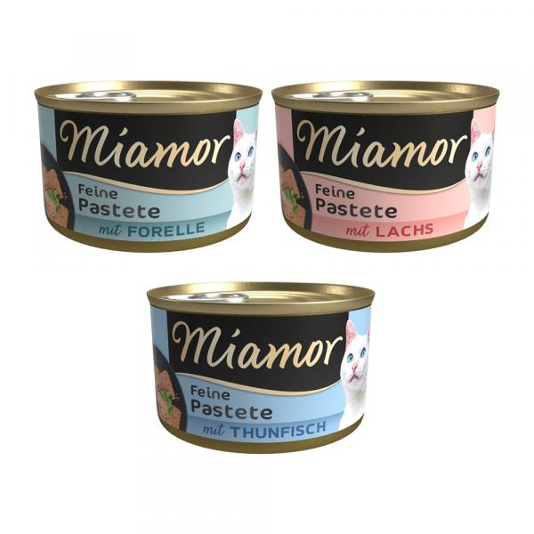 Miamor Pastete, 12 x 85 g - Rybny mix