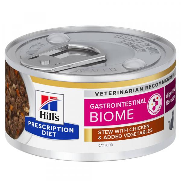 Hill’s Prescription Diet Gastrointestinal Biome, kurczak z warzywami - 24 x 82 g