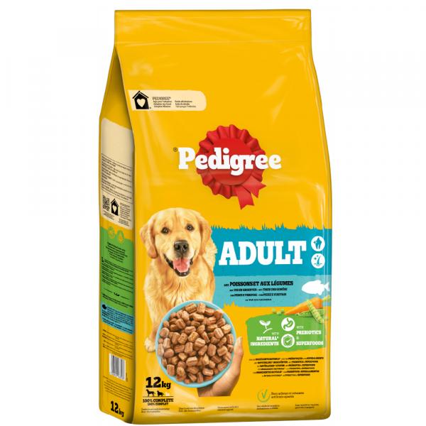 Pedigree Adult z rybą i warzywami - 2 x 12 kg