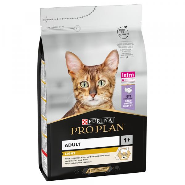 PURINA PRO PLAN Light Adult, indyk - 3 kg