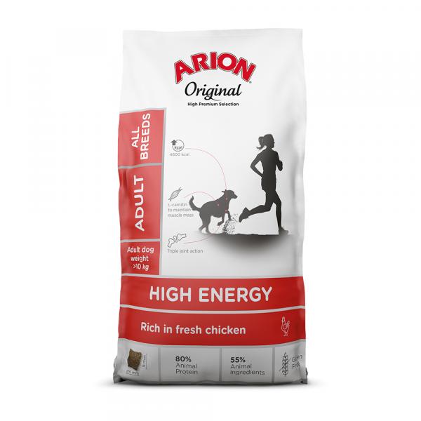 Arion Original High Energy All Breeds, kurczak - 2 x 12 kg