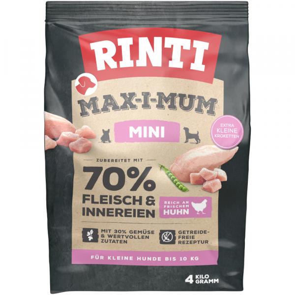 RINTI Max-I-Mum Mini Adult, kurczak - 2 x 4 kg