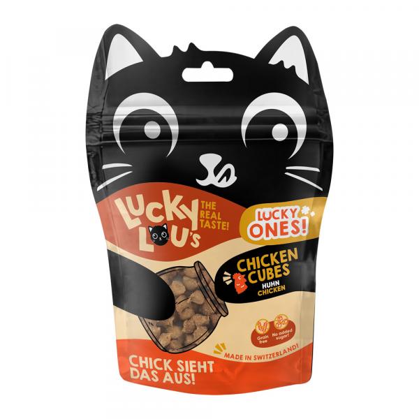 Lucky Lou Lucky Ones Cubes - Kurczak, 80 g