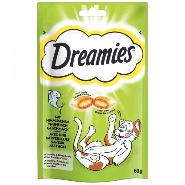 Dreamies przysmaki dla kota - Tuńczyk, 4 x 60 g