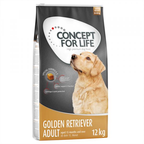 2 x 12 kg Concept for Life, karma sucha dla psa w super cenie! - Golden Retriever Adult