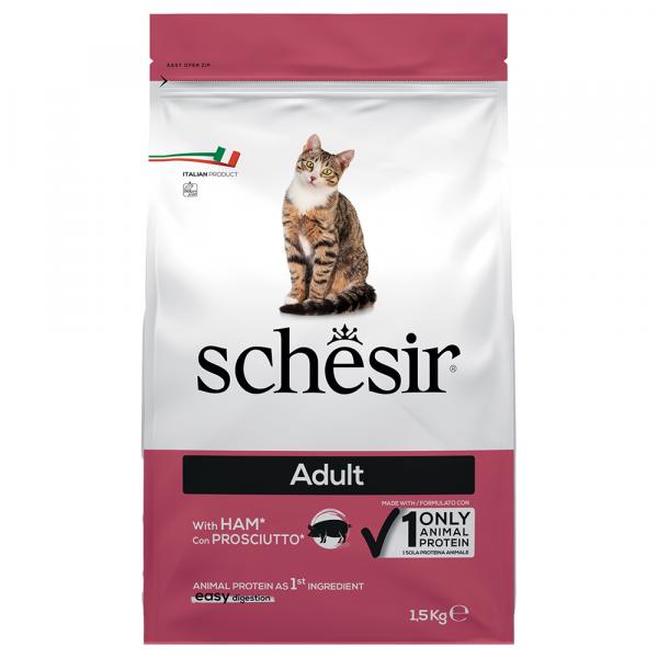 Schesir Cat Original, z szynką - 2 x 1,5 kg