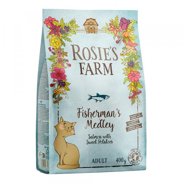 Rosie's Farm Adult, łosoś z batatami - 3 x 2 kg