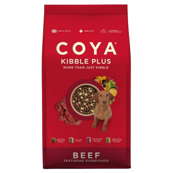 Coya Kibble Plus, wołowina - 1,5 kg