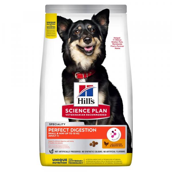 Hill's Science Plan Adult Perfect Digestion Small & Mini Breed - 2 x 6 kg