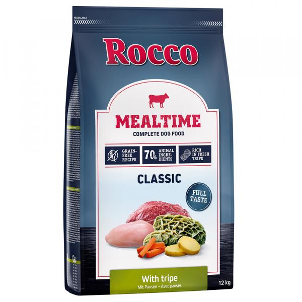 11 + 1 kg gratis! Rocco Mealtime, karma sucha dla psa, 12 kg - Żwacze