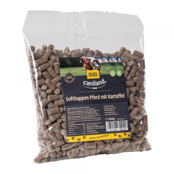 Caniland Soft, kawałki mięsa z koniny, bez zbóż - 540 g