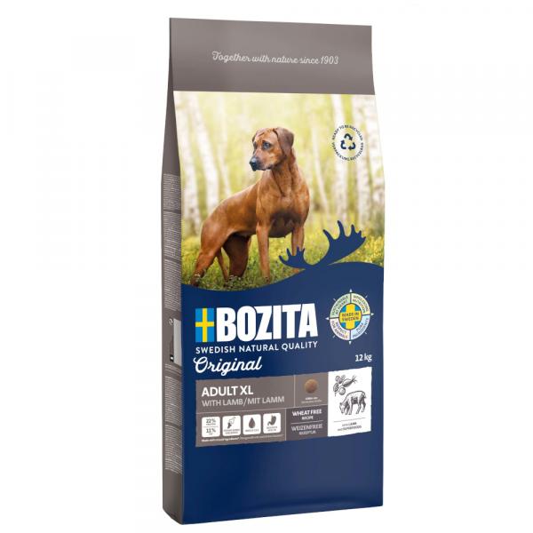 Bozita Original Adult XL, jagnięcina - bez pszenicy - 12 kg