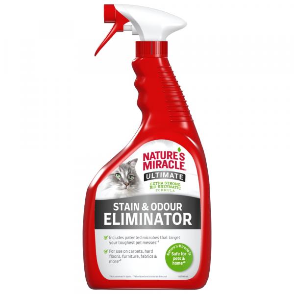 Nature's Miracle Ultimate usuwacz plam i zapachów po kotach  - 946 ml