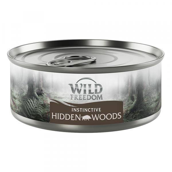 Pakiet Wild Freedom Instinctive, 12 x 70 g - Hidden Woods - Dzik i kurczak