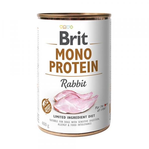 Brit Mono Protein, 6 x 400 g - Królik