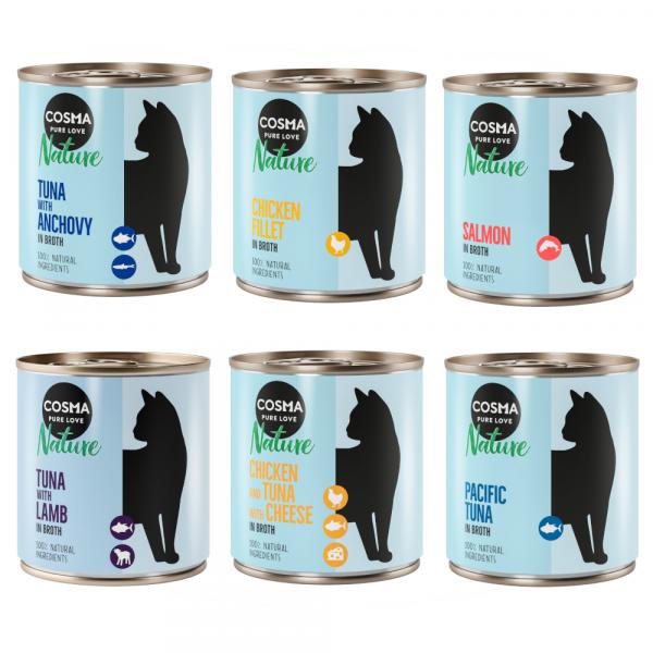Cosma Nature, 6 x 280 g - Pakiet mieszany II
