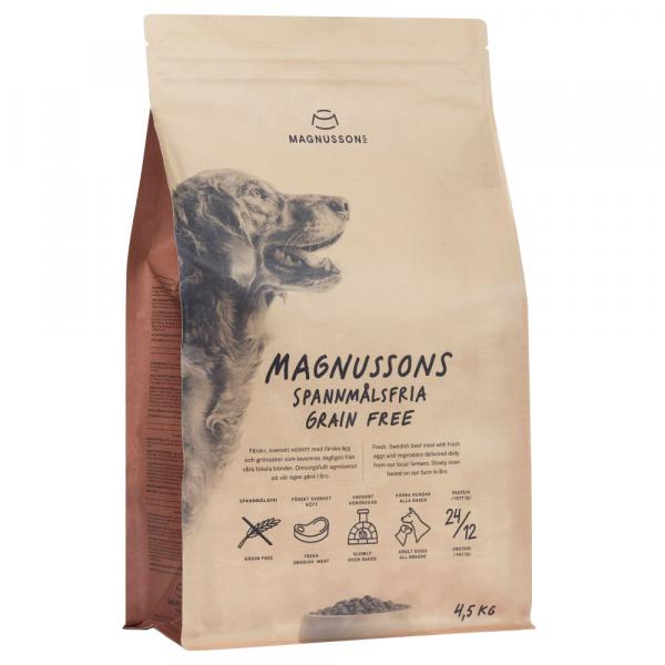 Magnussons Grain Free - 4,5 kg