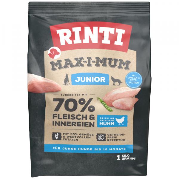 Rinti Max-i-mum Junior, kurczak - 1 kg