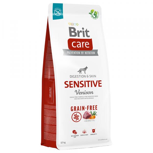 Brit Care Dog Grain-Free Sensitive, dziczyzna i ziemniaki - 12 kg