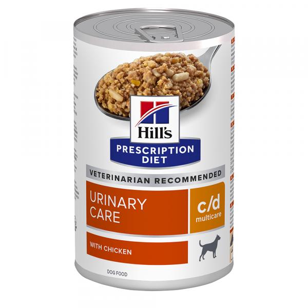 Hill's Prescription Diet c/d Multicare Urinary Care, kurczak - 48 x 370 g