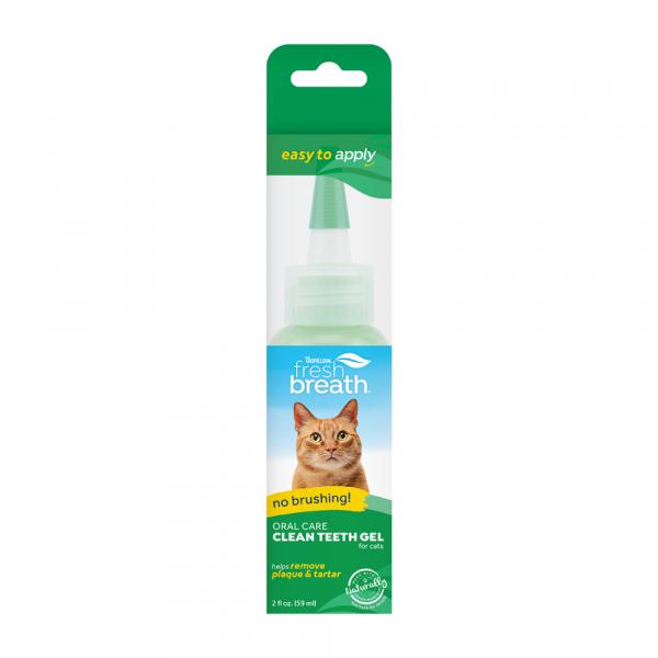 Fresh Breath Clean Teeth pasta do zębów dla kotów - 2 x 59 ml