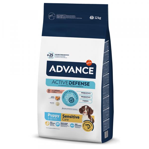 Advance Puppy Sensitive, z łososiem - 2 x 12 kg