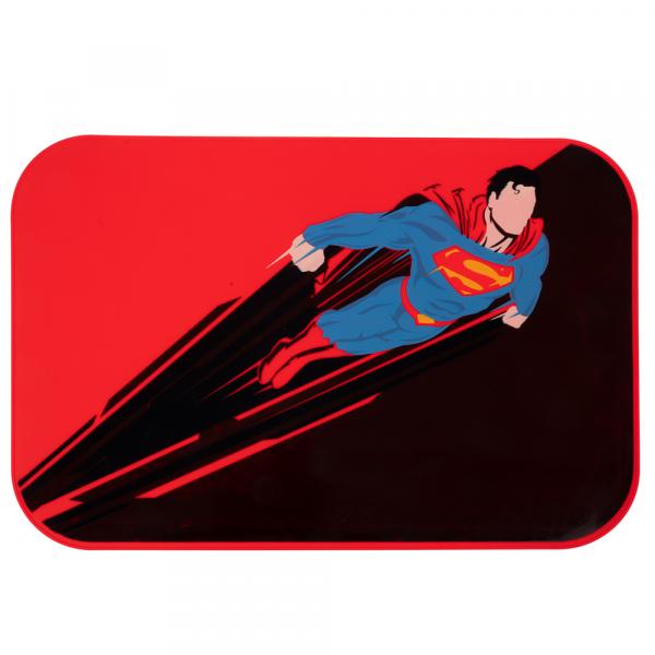 Warner Bros.™ DC podkładka pod miskę Superman - Dł. x szer. x wys.: 45 x 30 x 0,2 cm