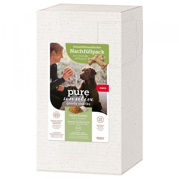 Mera pure sensitive Goody Snacks - Owady i ryż, 500 g opakowanie uzupełniające