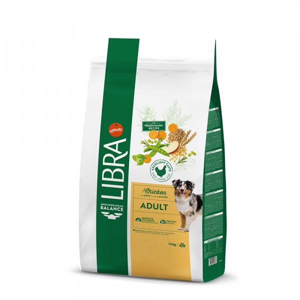 15% taniej! Libra, karma sucha, 2 x 12 kg / 14 kg - Adult, kurczak, 2 x 14 kg
