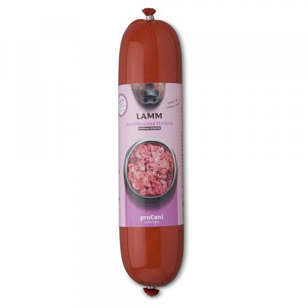 ProCani Kochwurst Jagnięcina, karma hipoalergiczna - 10 x 800 g