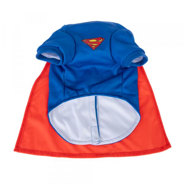 Warner Bros™ DC kostium dla psa Superman - Rozmiar M/L: dł. grzbietu 38 cm