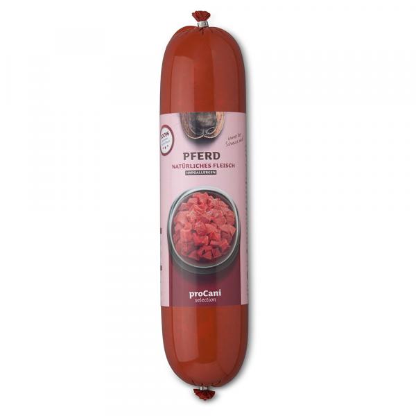 ProCani Kochwurst Konina, karma hipoalergiczna - 10 x 800 g