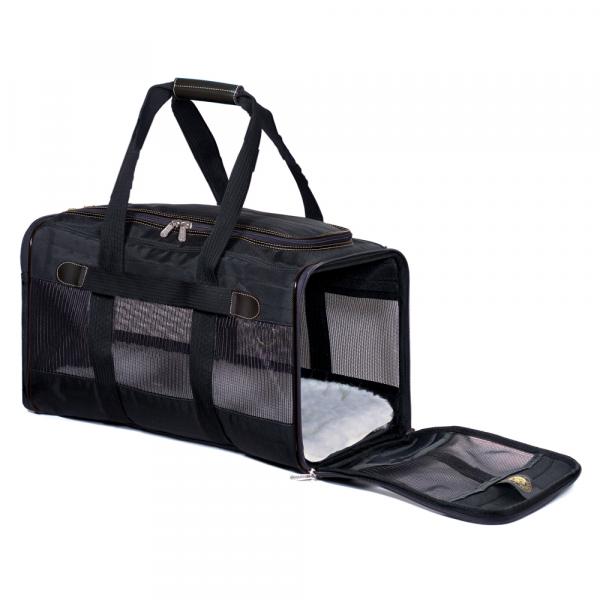 Sherpa® Original Deluxe torba transportowa - Dł. 48 x szer. 30 x wys. 29 cm (Rozm. L, do 10 kg)