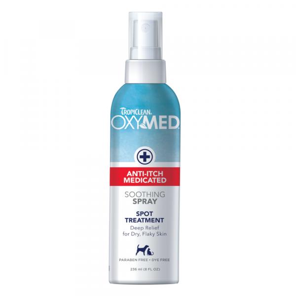 TropiClean OxyMed spray przeciwświądowy - 236 ml