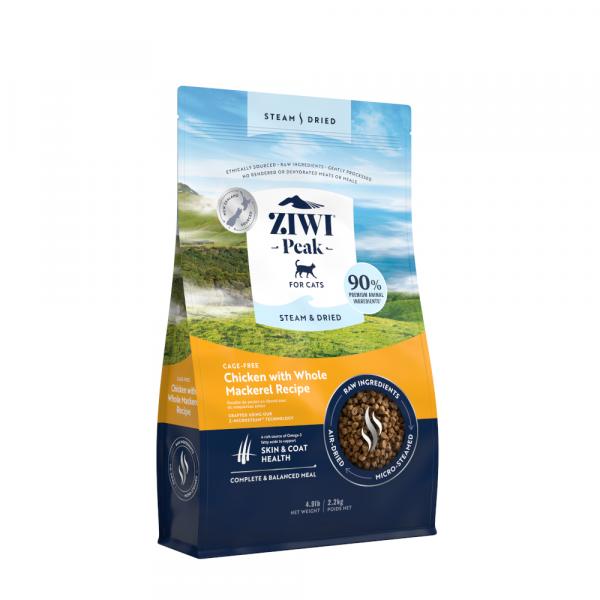 Ziwi Peak Steam & Dried, kurczak z makrelą - 2,2 kg