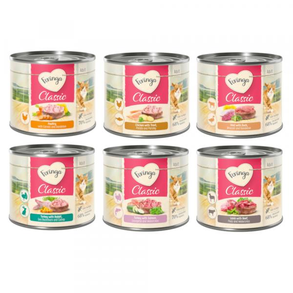 Pakiet mieszany Feringa Classic Meat Menu - 6 x 200 g